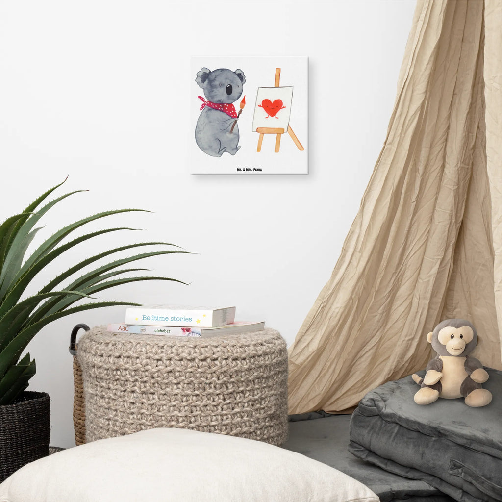 Leinwand Bild Koala Künstler Leinwand, Bild, Kunstdruck, Wanddeko, Dekoration, Koala, Koalabär, Liebe, Liebensbeweis, Liebesgeschenk, Gefühle, Künstler, zeichnen