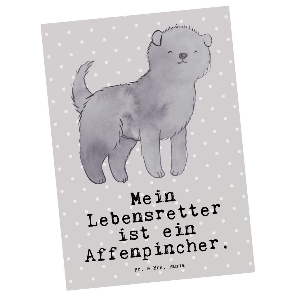 Postkarte Affenpincher Lebensretter Postkarte, Karte, Geschenkkarte, Grußkarte, Einladung, Ansichtskarte, Geburtstagskarte, Einladungskarte, Dankeskarte, Ansichtskarten, Einladung Geburtstag, Einladungskarten Geburtstag, Hund, Hunderasse, Rassehund, Hundebesitzer, Geschenk, Tierfreund, Schenken, Welpe, Affenpincher