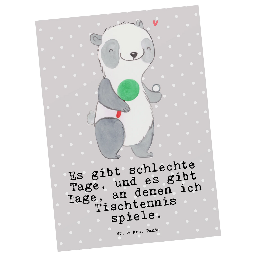 Postkarte Panda Tischtennis Postkarte, Karte, Geschenkkarte, Grußkarte, Einladung, Ansichtskarte, Geburtstagskarte, Einladungskarte, Dankeskarte, Ansichtskarten, Einladung Geburtstag, Einladungskarten Geburtstag, Geschenk, Sport, Sportart, Hobby, Schenken, Danke, Dankeschön, Auszeichnung, Gewinn, Sportler, Tischtennis, Tischtennis Bund, Tischtennis Verein, Ballsport, Tischtennis Wettbewerb, Tischtennis Meisterschaft, Tischtennis Sprüche