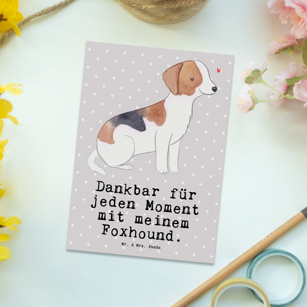 Postkarte Foxhound Moment Postkarte, Karte, Geschenkkarte, Grußkarte, Einladung, Ansichtskarte, Geburtstagskarte, Einladungskarte, Dankeskarte, Ansichtskarten, Einladung Geburtstag, Einladungskarten Geburtstag, Hund, Hunderasse, Rassehund, Hundebesitzer, Geschenk, Tierfreund, Schenken, Welpe, Foxhound, Jagdhund, Laufhund