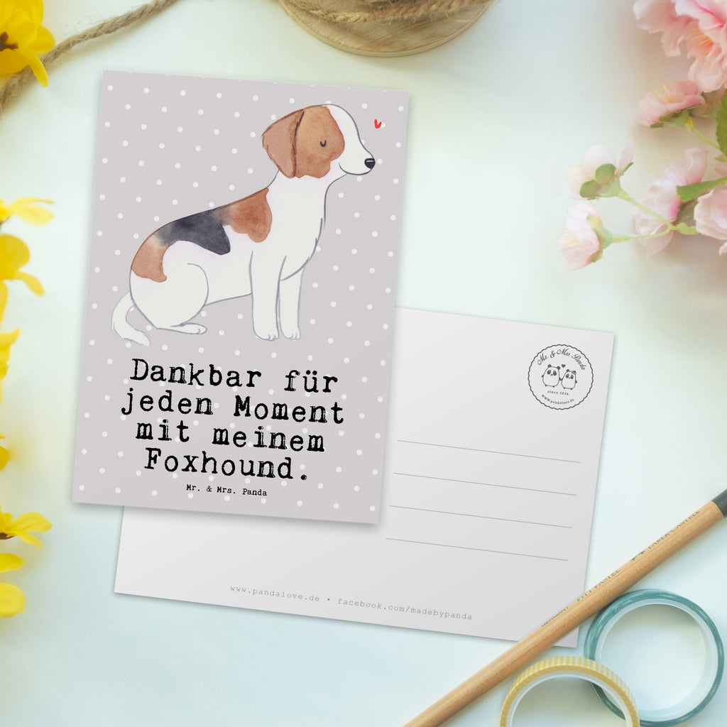 Postkarte Foxhound Moment Postkarte, Karte, Geschenkkarte, Grußkarte, Einladung, Ansichtskarte, Geburtstagskarte, Einladungskarte, Dankeskarte, Ansichtskarten, Einladung Geburtstag, Einladungskarten Geburtstag, Hund, Hunderasse, Rassehund, Hundebesitzer, Geschenk, Tierfreund, Schenken, Welpe, Foxhound, Jagdhund, Laufhund