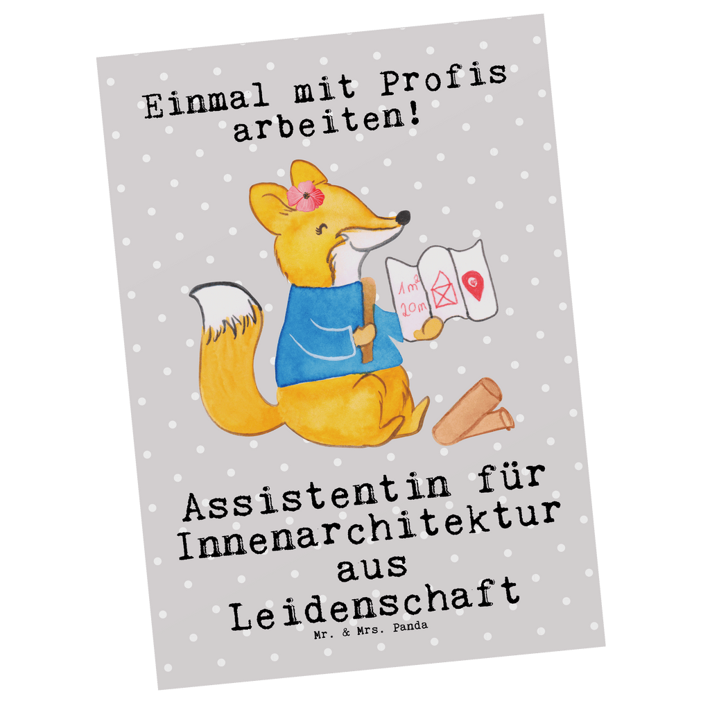 Postkarte Assistentin für Innenarchitektur Leidenschaft Postkarte, Karte, Geschenkkarte, Grußkarte, Einladung, Ansichtskarte, Geburtstagskarte, Einladungskarte, Dankeskarte, Ansichtskarten, Einladung Geburtstag, Einladungskarten Geburtstag, Beruf, Ausbildung, Jubiläum, Abschied, Rente, Kollege, Kollegin, Geschenk, Schenken, Arbeitskollege, Mitarbeiter, Firma, Danke, Dankeschön