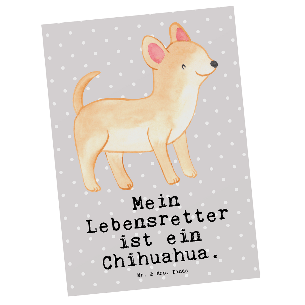 Postkarte Chihuahua Lebensretter Postkarte, Karte, Geschenkkarte, Grußkarte, Einladung, Ansichtskarte, Geburtstagskarte, Einladungskarte, Dankeskarte, Ansichtskarten, Einladung Geburtstag, Einladungskarten Geburtstag, Hund, Hunderasse, Rassehund, Hundebesitzer, Geschenk, Tierfreund, Schenken, Welpe, Chihuahua