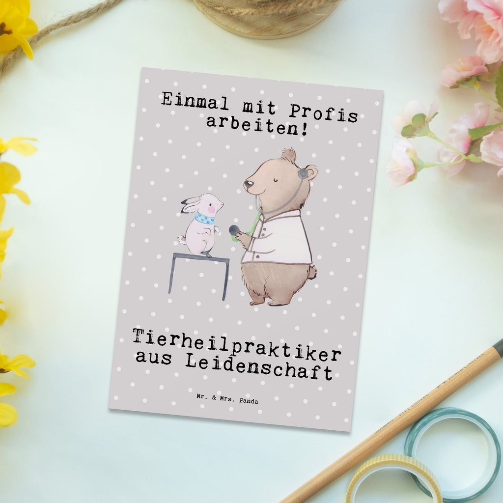 Postkarte Tierheilpraktiker aus Leidenschaft Postkarte, Karte, Geschenkkarte, Grußkarte, Einladung, Ansichtskarte, Geburtstagskarte, Einladungskarte, Dankeskarte, Ansichtskarten, Einladung Geburtstag, Einladungskarten Geburtstag, Beruf, Ausbildung, Jubiläum, Abschied, Rente, Kollege, Kollegin, Geschenk, Schenken, Arbeitskollege, Mitarbeiter, Firma, Danke, Dankeschön