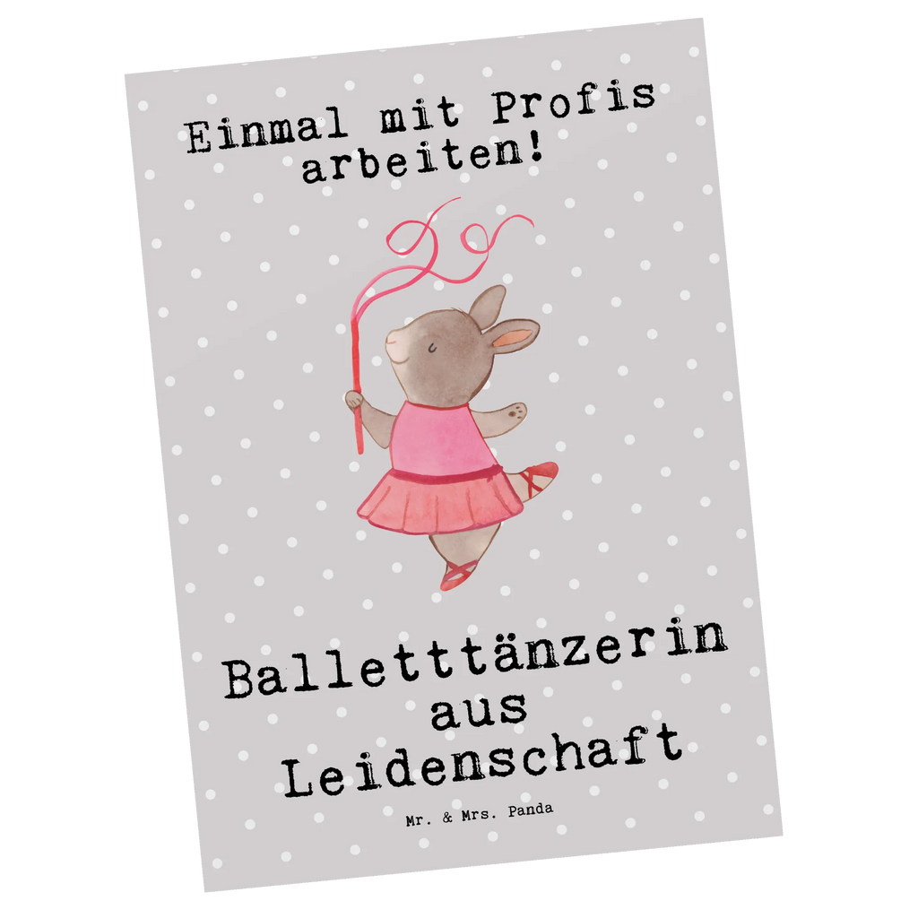 Postkarte Balletttänzerin aus Leidenschaft Postkarte, Karte, Geschenkkarte, Grußkarte, Einladung, Ansichtskarte, Geburtstagskarte, Einladungskarte, Dankeskarte, Ansichtskarten, Einladung Geburtstag, Einladungskarten Geburtstag, Beruf, Ausbildung, Jubiläum, Abschied, Rente, Kollege, Kollegin, Geschenk, Schenken, Arbeitskollege, Mitarbeiter, Firma, Danke, Dankeschön, Balletttänzerin, Ballerina, Ballett, Glücksbringer Auftritt, Ballettaufführung, Ballettunterricht, Ballettstunden