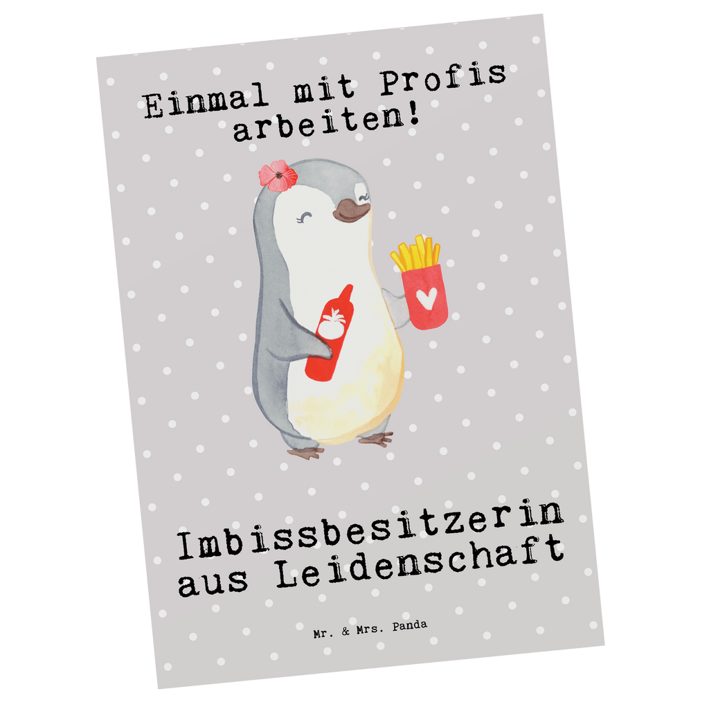 Postkarte Imbissbesitzerin Leidenschaft Postkarte, Karte, Geschenkkarte, Grußkarte, Einladung, Ansichtskarte, Geburtstagskarte, Einladungskarte, Dankeskarte, Ansichtskarten, Einladung Geburtstag, Einladungskarten Geburtstag, Beruf, Ausbildung, Jubiläum, Abschied, Rente, Kollege, Kollegin, Geschenk, Schenken, Arbeitskollege, Mitarbeiter, Firma, Danke, Dankeschön, Imbissbesitzerin, Imibissverkäuferin, Pommesverkäuferin, Pommesliebe