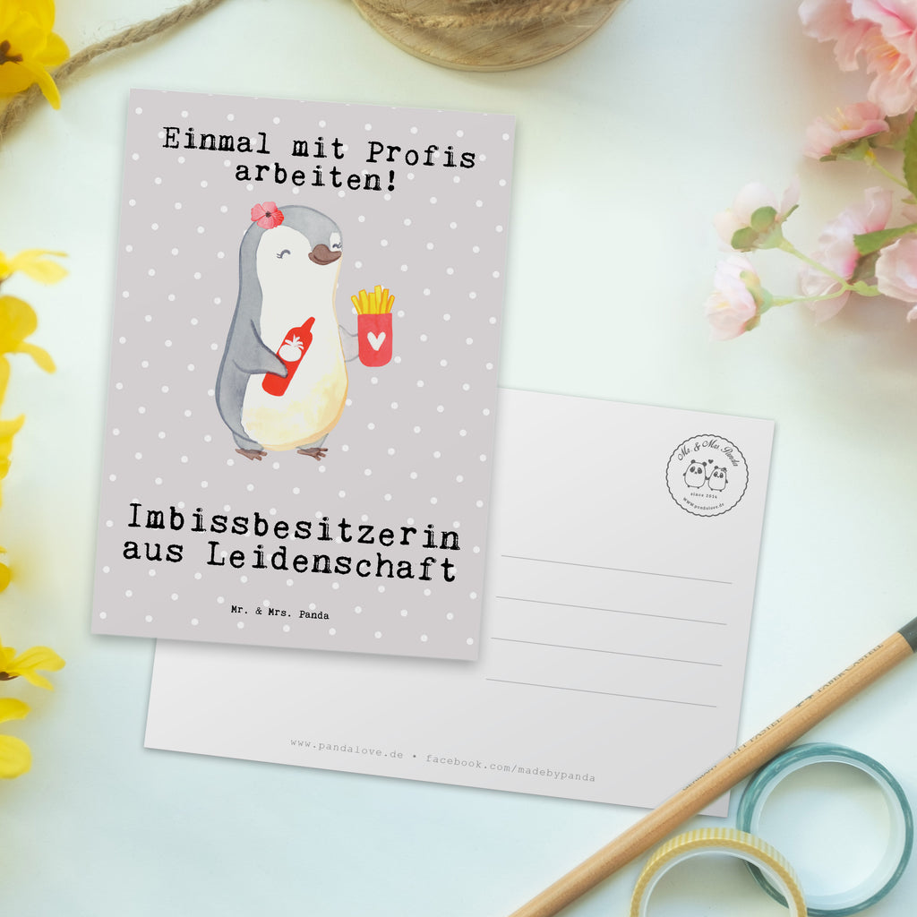 Postkarte Imbissbesitzerin Leidenschaft Postkarte, Karte, Geschenkkarte, Grußkarte, Einladung, Ansichtskarte, Geburtstagskarte, Einladungskarte, Dankeskarte, Ansichtskarten, Einladung Geburtstag, Einladungskarten Geburtstag, Beruf, Ausbildung, Jubiläum, Abschied, Rente, Kollege, Kollegin, Geschenk, Schenken, Arbeitskollege, Mitarbeiter, Firma, Danke, Dankeschön, Imbissbesitzerin, Imibissverkäuferin, Pommesverkäuferin, Pommesliebe