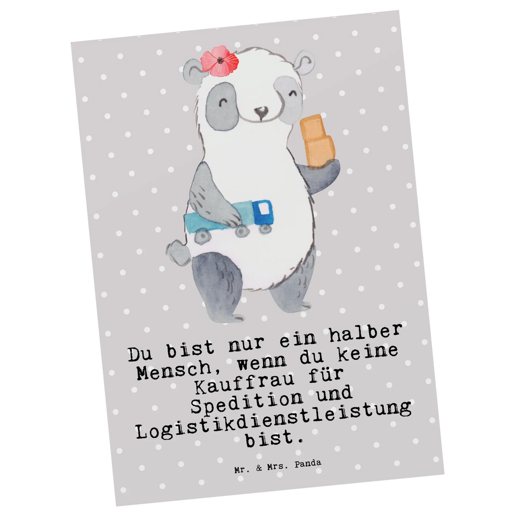 Postkarte Kauffrau für Spedition und Logistikdienstleistung mit Herz Postkarte, Karte, Geschenkkarte, Grußkarte, Einladung, Ansichtskarte, Geburtstagskarte, Einladungskarte, Dankeskarte, Ansichtskarten, Einladung Geburtstag, Einladungskarten Geburtstag, Beruf, Ausbildung, Jubiläum, Abschied, Rente, Kollege, Kollegin, Geschenk, Schenken, Arbeitskollege, Mitarbeiter, Firma, Danke, Dankeschön, Abschlussprüfung, Kauffrau für Spedition und Logistikdienstleistung, Ausbildungsgeschenk, Logistikerin, Speditionsmitarbeiterin