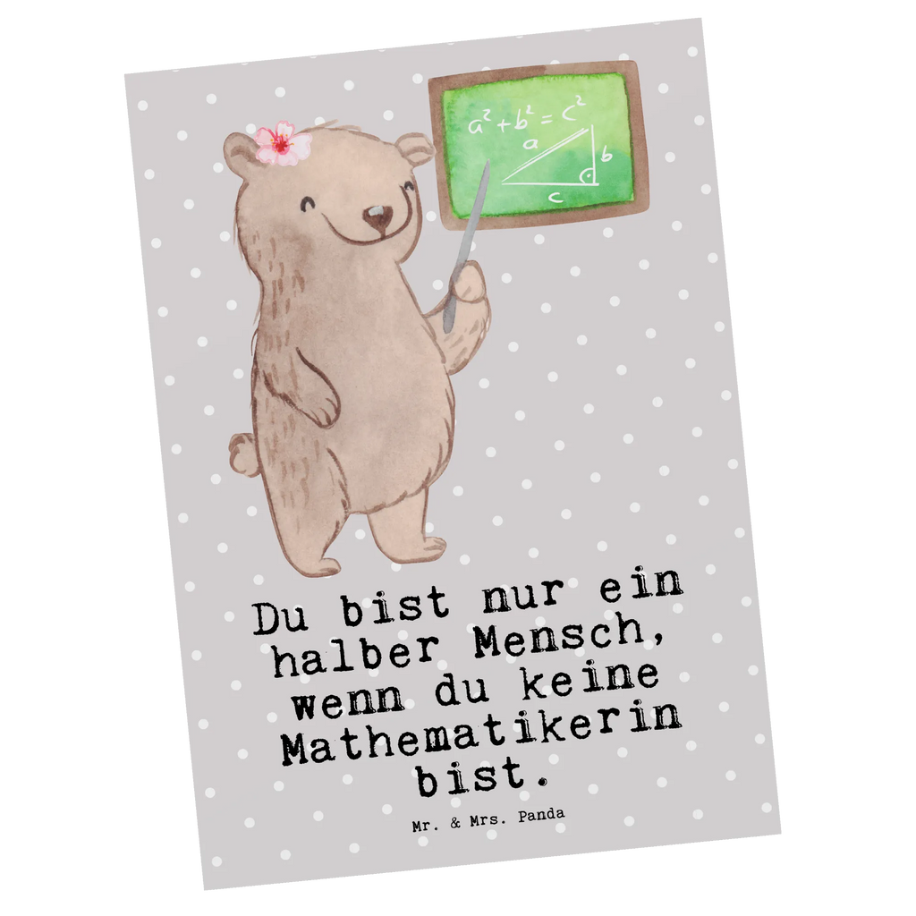 Postkarte Mathematikerin mit Herz Postkarte, Karte, Geschenkkarte, Grußkarte, Einladung, Ansichtskarte, Geburtstagskarte, Einladungskarte, Dankeskarte, Ansichtskarten, Einladung Geburtstag, Einladungskarten Geburtstag, Beruf, Ausbildung, Jubiläum, Abschied, Rente, Kollege, Kollegin, Geschenk, Schenken, Arbeitskollege, Mitarbeiter, Firma, Danke, Dankeschön, Mathematikerin, Mathematik Studium, Studentin Mathe, Bachelor, Master