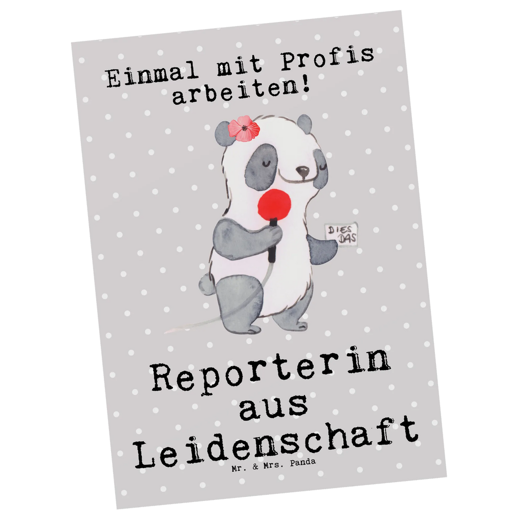 Postkarte Reporterin Leidenschaft Postkarte, Karte, Geschenkkarte, Grußkarte, Einladung, Ansichtskarte, Geburtstagskarte, Einladungskarte, Dankeskarte, Ansichtskarten, Einladung Geburtstag, Einladungskarten Geburtstag, Beruf, Ausbildung, Jubiläum, Abschied, Rente, Kollege, Kollegin, Geschenk, Schenken, Arbeitskollege, Mitarbeiter, Firma, Danke, Dankeschön