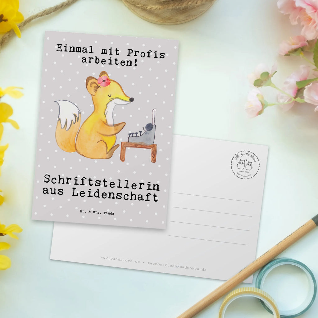 Postkarte Schriftstellerin Leidenschaft Postkarte, Karte, Geschenkkarte, Grußkarte, Einladung, Ansichtskarte, Geburtstagskarte, Einladungskarte, Dankeskarte, Ansichtskarten, Einladung Geburtstag, Einladungskarten Geburtstag, Beruf, Ausbildung, Jubiläum, Abschied, Rente, Kollege, Kollegin, Geschenk, Schenken, Arbeitskollege, Mitarbeiter, Firma, Danke, Dankeschön, Autorin, Buchveröffentlichung, Schriftstellerin, Verlag, Geschichtenschreiber, Hobbyautor