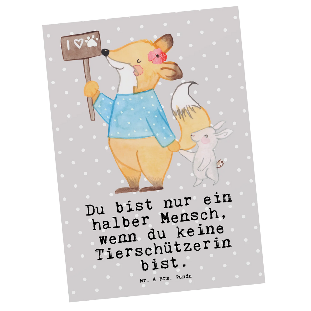 Postkarte Tierschützerin mit Herz Postkarte, Karte, Geschenkkarte, Grußkarte, Einladung, Ansichtskarte, Geburtstagskarte, Einladungskarte, Dankeskarte, Ansichtskarten, Einladung Geburtstag, Einladungskarten Geburtstag, Beruf, Ausbildung, Jubiläum, Abschied, Rente, Kollege, Kollegin, Geschenk, Schenken, Arbeitskollege, Mitarbeiter, Firma, Danke, Dankeschön