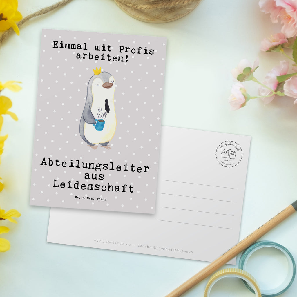 Postkarte Abteilungsleiter aus Leidenschaft Postkarte, Karte, Geschenkkarte, Grußkarte, Einladung, Ansichtskarte, Geburtstagskarte, Einladungskarte, Dankeskarte, Ansichtskarten, Einladung Geburtstag, Einladungskarten Geburtstag, Beruf, Ausbildung, Jubiläum, Abschied, Rente, Kollege, Kollegin, Geschenk, Schenken, Arbeitskollege, Mitarbeiter, Firma, Danke, Dankeschön, Abteilungsleiter, Teamleiter, Führungskraft