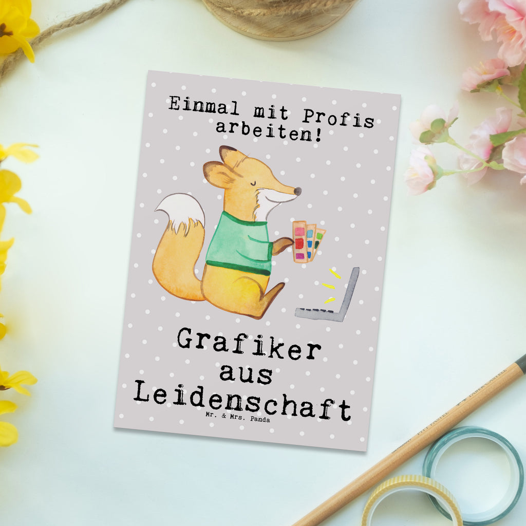 Postkarte Grafiker aus Leidenschaft Postkarte, Karte, Geschenkkarte, Grußkarte, Einladung, Ansichtskarte, Geburtstagskarte, Einladungskarte, Dankeskarte, Ansichtskarten, Einladung Geburtstag, Einladungskarten Geburtstag, Beruf, Ausbildung, Jubiläum, Abschied, Rente, Kollege, Kollegin, Geschenk, Schenken, Arbeitskollege, Mitarbeiter, Firma, Danke, Dankeschön, Grafiker, Designer, Mediengestalter, Grafikdesigner