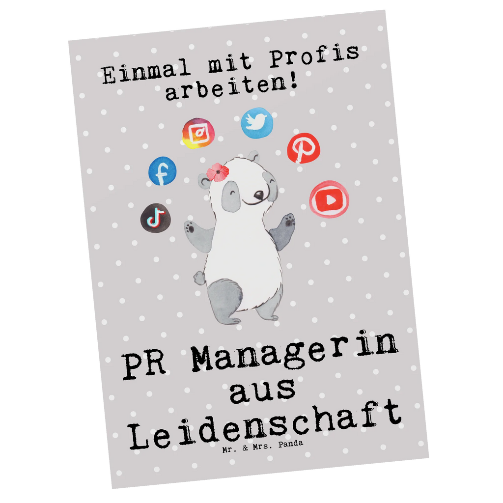 Postkarte PR Managerin Leidenschaft Postkarte, Karte, Geschenkkarte, Grußkarte, Einladung, Ansichtskarte, Geburtstagskarte, Einladungskarte, Dankeskarte, Ansichtskarten, Einladung Geburtstag, Einladungskarten Geburtstag, Beruf, Ausbildung, Jubiläum, Abschied, Rente, Kollege, Kollegin, Geschenk, Schenken, Arbeitskollege, Mitarbeiter, Firma, Danke, Dankeschön