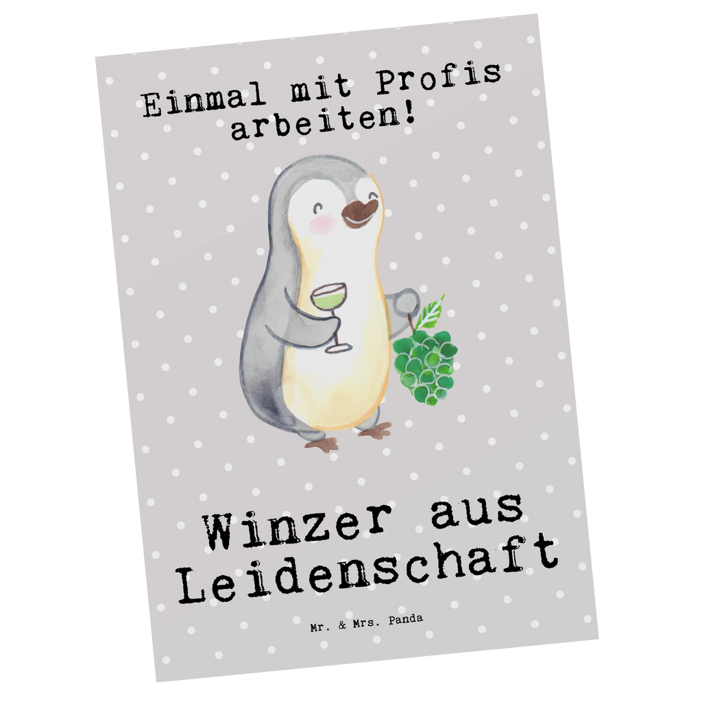 Postkarte Winzer aus Leidenschaft Postkarte, Karte, Geschenkkarte, Grußkarte, Einladung, Ansichtskarte, Geburtstagskarte, Einladungskarte, Dankeskarte, Ansichtskarten, Einladung Geburtstag, Einladungskarten Geburtstag, Beruf, Ausbildung, Jubiläum, Abschied, Rente, Kollege, Kollegin, Geschenk, Schenken, Arbeitskollege, Mitarbeiter, Firma, Danke, Dankeschön