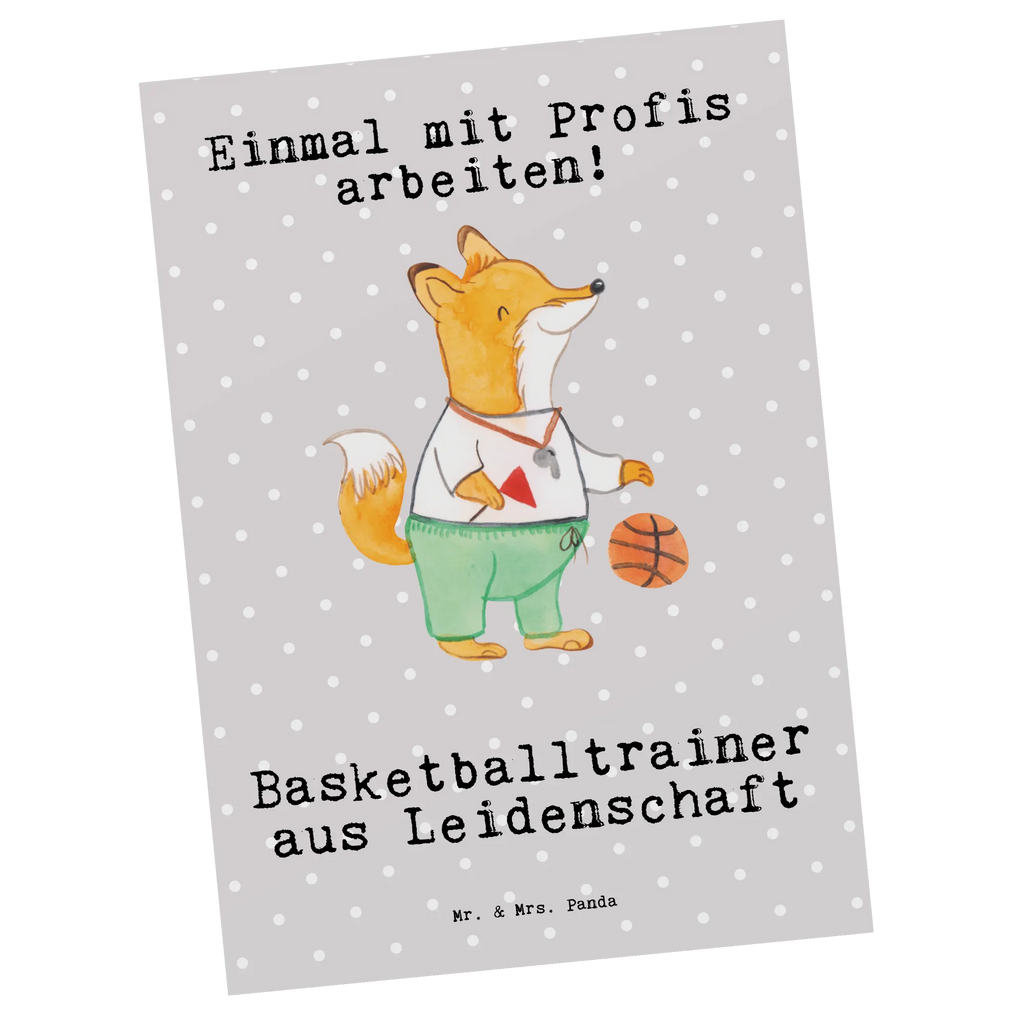 Postkarte Basketballtrainer aus Leidenschaft Postkarte, Karte, Geschenkkarte, Grußkarte, Einladung, Ansichtskarte, Geburtstagskarte, Einladungskarte, Dankeskarte, Ansichtskarten, Einladung Geburtstag, Einladungskarten Geburtstag, Beruf, Ausbildung, Jubiläum, Abschied, Rente, Kollege, Kollegin, Geschenk, Schenken, Arbeitskollege, Mitarbeiter, Firma, Danke, Dankeschön, Basketballtrainer, Basketball, Sport, Ballsport, Basketballcoach, Basketballer, Verein