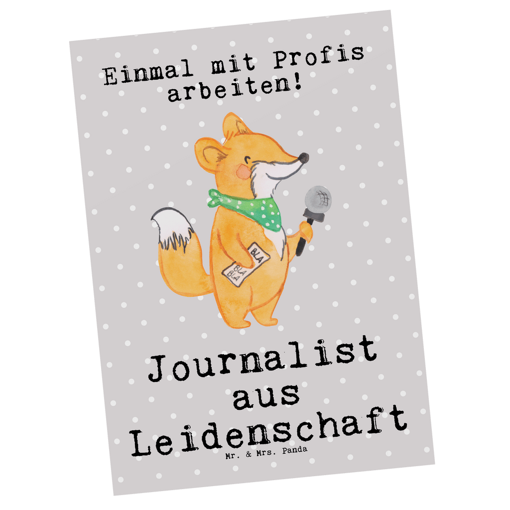 Postkarte Journalist aus Leidenschaft Postkarte, Karte, Geschenkkarte, Grußkarte, Einladung, Ansichtskarte, Geburtstagskarte, Einladungskarte, Dankeskarte, Ansichtskarten, Einladung Geburtstag, Einladungskarten Geburtstag, Beruf, Ausbildung, Jubiläum, Abschied, Rente, Kollege, Kollegin, Geschenk, Schenken, Arbeitskollege, Mitarbeiter, Firma, Danke, Dankeschön, Journalist, Reporter, Redakteur, Pressebüro, Studium