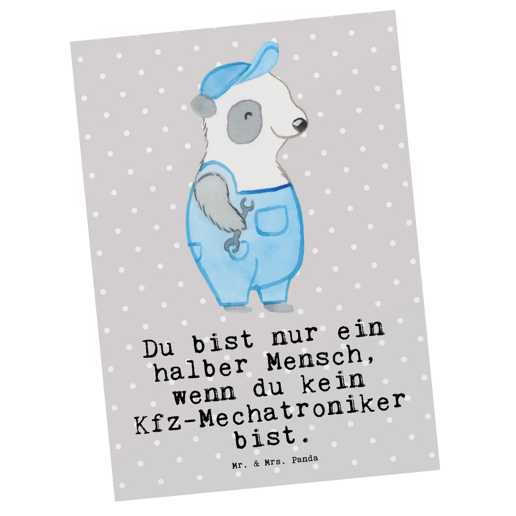 Postkarte Kfz-Mechatroniker mit Herz Postkarte, Karte, Geschenkkarte, Grußkarte, Einladung, Ansichtskarte, Geburtstagskarte, Einladungskarte, Dankeskarte, Ansichtskarten, Einladung Geburtstag, Einladungskarten Geburtstag, Beruf, Ausbildung, Jubiläum, Abschied, Rente, Kollege, Kollegin, Geschenk, Schenken, Arbeitskollege, Mitarbeiter, Firma, Danke, Dankeschön, Kfz-Mechatroniker, Kraftfahrzeugmechaniker, Meister, Gesellenprüfung