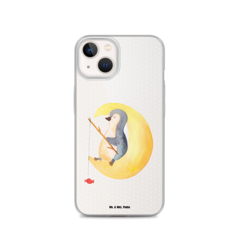 Handyhülle Pinguin Mond Handyhülle, Handycover, Transparente Handyhülle, Flexible Handyhülle, Handyschutz, Transparent, Durchsichtig, Schutzhülle für Handy, Stilvolle Handyhülle, Robuste Handyhülle, Schutz vor Kratzern, Schützende Handyhülle, Pinguin, Pinguine, Spruch, schlafen, Nachtruhe, Einschlafen, Schlafzimmer, Schlafstörungen, Gästezimmer