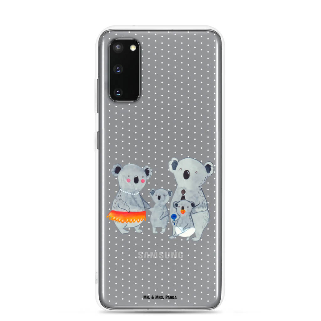 Handyhülle Koala Familie Handyhülle, Handycover, Transparente Handyhülle, Flexible Handyhülle, Handyschutz, Transparent, Durchsichtig, Schutzhülle für Handy, Stilvolle Handyhülle, Robuste Handyhülle, Schutz vor Kratzern, Schützende Handyhülle, Familie, Vatertag, Muttertag, Bruder, Schwester, Mama, Papa, Oma, Opa, Koala, Koalas, Family, Kinder, Geschwister, Familienleben