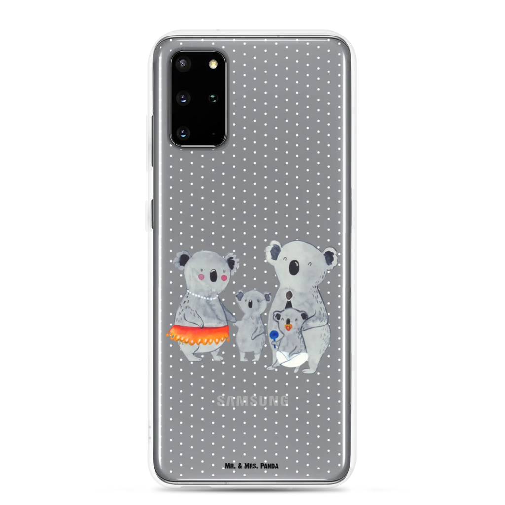 Handyhülle Koala Familie Handyhülle, Handycover, Transparente Handyhülle, Flexible Handyhülle, Handyschutz, Transparent, Durchsichtig, Schutzhülle für Handy, Stilvolle Handyhülle, Robuste Handyhülle, Schutz vor Kratzern, Schützende Handyhülle, Familie, Vatertag, Muttertag, Bruder, Schwester, Mama, Papa, Oma, Opa, Koala, Koalas, Family, Kinder, Geschwister, Familienleben