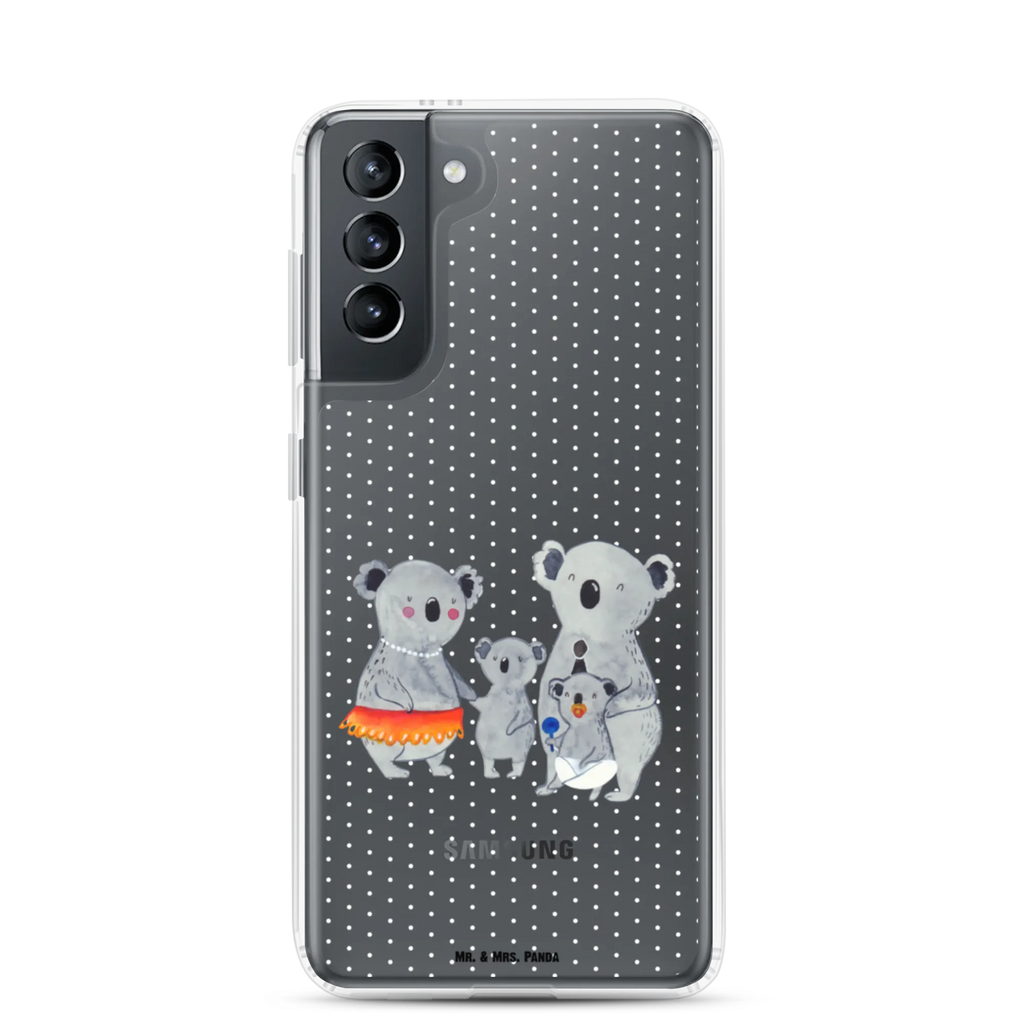 Handyhülle Koala Familie Handyhülle, Handycover, Transparente Handyhülle, Flexible Handyhülle, Handyschutz, Transparent, Durchsichtig, Schutzhülle für Handy, Stilvolle Handyhülle, Robuste Handyhülle, Schutz vor Kratzern, Schützende Handyhülle, Familie, Vatertag, Muttertag, Bruder, Schwester, Mama, Papa, Oma, Opa, Koala, Koalas, Family, Kinder, Geschwister, Familienleben