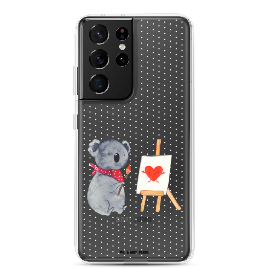 Handyhülle Koala Künstler Handyhülle, Handycover, Transparente Handyhülle, Flexible Handyhülle, Handyschutz, Transparent, Durchsichtig, Schutzhülle für Handy, Stilvolle Handyhülle, Robuste Handyhülle, Schutz vor Kratzern, Schützende Handyhülle, Koala, Koalabär, Liebe, Liebensbeweis, Liebesgeschenk, Gefühle, Künstler, zeichnen