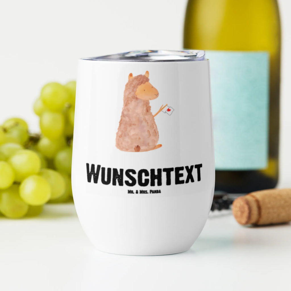 Personalisierter Weinbecher Alpaka Fahne Personalisierter Weinbecher, Personalisierter Glühwein Becher, Heißgetränke, Personalisierter Trinkbecher, Personalisierter Weinkelch, Personalisiertes Weingläser, hochwertiger Weinbecher, Weinbecher Reisen, Weinbecher unterwegs, Personalisertes Sommerglas, mit Namen, Wunschtext, Personalisierung, selbst bedrucken, Personalisiertes Weinglas, Alpaka, Lama, Alpakas, Lamas, Liebe