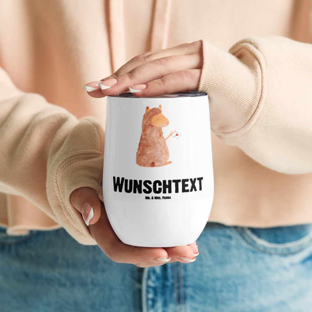 Personalisierter Weinbecher Alpaka Fahne Personalisierter Weinbecher, Personalisierter Glühwein Becher, Heißgetränke, Personalisierter Trinkbecher, Personalisierter Weinkelch, Personalisiertes Weingläser, hochwertiger Weinbecher, Weinbecher Reisen, Weinbecher unterwegs, Personalisertes Sommerglas, mit Namen, Wunschtext, Personalisierung, selbst bedrucken, Personalisiertes Weinglas, Alpaka, Lama, Alpakas, Lamas, Liebe