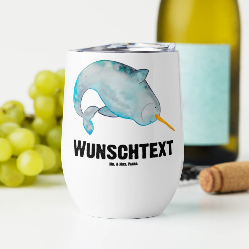 Personalisierter Weinbecher Narwal Personalisierter Weinbecher, Personalisierter Glühwein Becher, Heißgetränke, Personalisierter Trinkbecher, Personalisierter Weinkelch, Personalisiertes Weingläser, hochwertiger Weinbecher, Weinbecher Reisen, Weinbecher unterwegs, Personalisertes Sommerglas, mit Namen, Wunschtext, Personalisierung, selbst bedrucken, Personalisiertes Weinglas, Meerestiere, Meer, Urlaub, Narwal, Wal, Putzen, Hausfrau, Junggesellin, aufräumen, Kinderzimmer