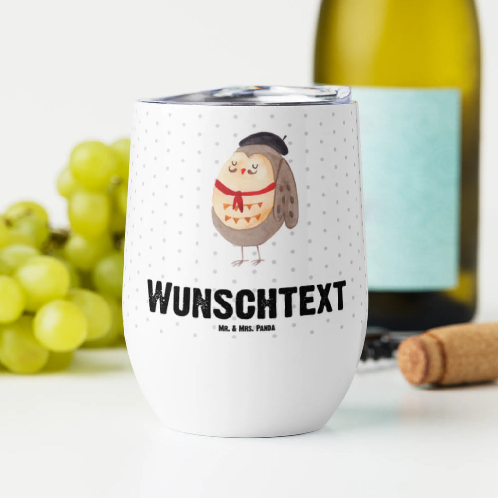 Personalisierter Weinbecher Eule Französisch Personalisierter Weinbecher, Personalisierter Glühwein Becher, Heißgetränke, Personalisierter Trinkbecher, Personalisierter Weinkelch, Personalisiertes Weingläser, hochwertiger Weinbecher, Weinbecher Reisen, Weinbecher unterwegs, Personalisertes Sommerglas, mit Namen, Wunschtext, Personalisierung, selbst bedrucken, Personalisiertes Weinglas, Eule, Eulen, Eule Deko, Owl, hibou, La vie est belle, das Leben ist schön, Spruch schön, Spruch Französisch, Frankreich