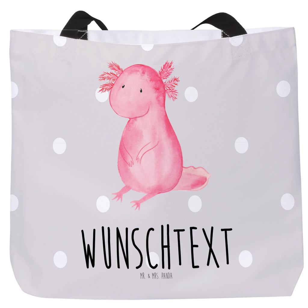 Personalisierter Shopper Axolotl Personalisierter Beutel, Personalisierte Einkaufstasche, Personalisierte Tasche, Personalisierte Strandtasche, Personalisierter Einkaufsbeutel, Personalisierter Shopper, Personalisierte Schultasche, Personalisierte Freizeittasche, Personalisierter Tragebeutel, Personalisierter Schulbeutel, Personalisierte Alltagstasche, mit Namen, Wunschname, Selbst bedrucken, frei gestalten, Axolotl, Molch, Axolot, vergnügt, fröhlich, zufrieden, Lebensstil, Weisheit, Lebensweisheit, Liebe, Freundin