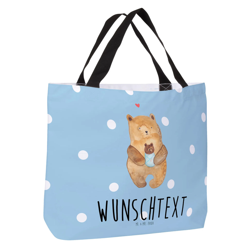 Personalisierter Shopper Bär mit Baby Personalisierter Beutel, Personalisierte Einkaufstasche, Personalisierte Tasche, Personalisierte Strandtasche, Personalisierter Einkaufsbeutel, Personalisierter Shopper, Personalisierte Schultasche, Personalisierte Freizeittasche, Personalisierter Tragebeutel, Personalisierter Schulbeutel, Personalisierte Alltagstasche, mit Namen, Wunschname, Selbst bedrucken, frei gestalten, Bär, Teddy, Teddybär, Eltern, Mutter, Baby, Taufe, Geburt, Nichte, Neffe, Enkel, Enkelin, Täufling, Geburtstag, Glückwunsch