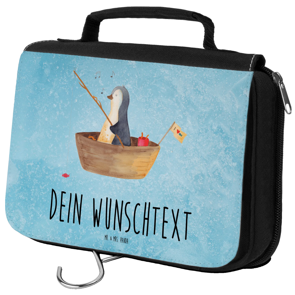 Personalisierter Kulturbeutel Pinguin Angelboot Personalisierter Kulturbeutel, Personalisierte Waschtasche, Personalisierte Kosmetiktasche, Damen, Herren, Personalisierte Aufbewahrungstasche, Personalisierte Schminktasche, Personalisierter Kosmetikbeutel, Personalisierter Organizer, Personalisierte Kulturtasche, Personalisierte Schminkutensil, Personalisierung, Wunschtext, Wunschname, Selbst bedrucken, Kulturbeutel mit Namen, Pinguin, Pinguine, Angeln, Boot, Angelboot, Lebenslust, Leben, genießen, Motivation, Neustart, Neuanfang, Trennung, Scheidung, Geschenkidee Liebeskummer