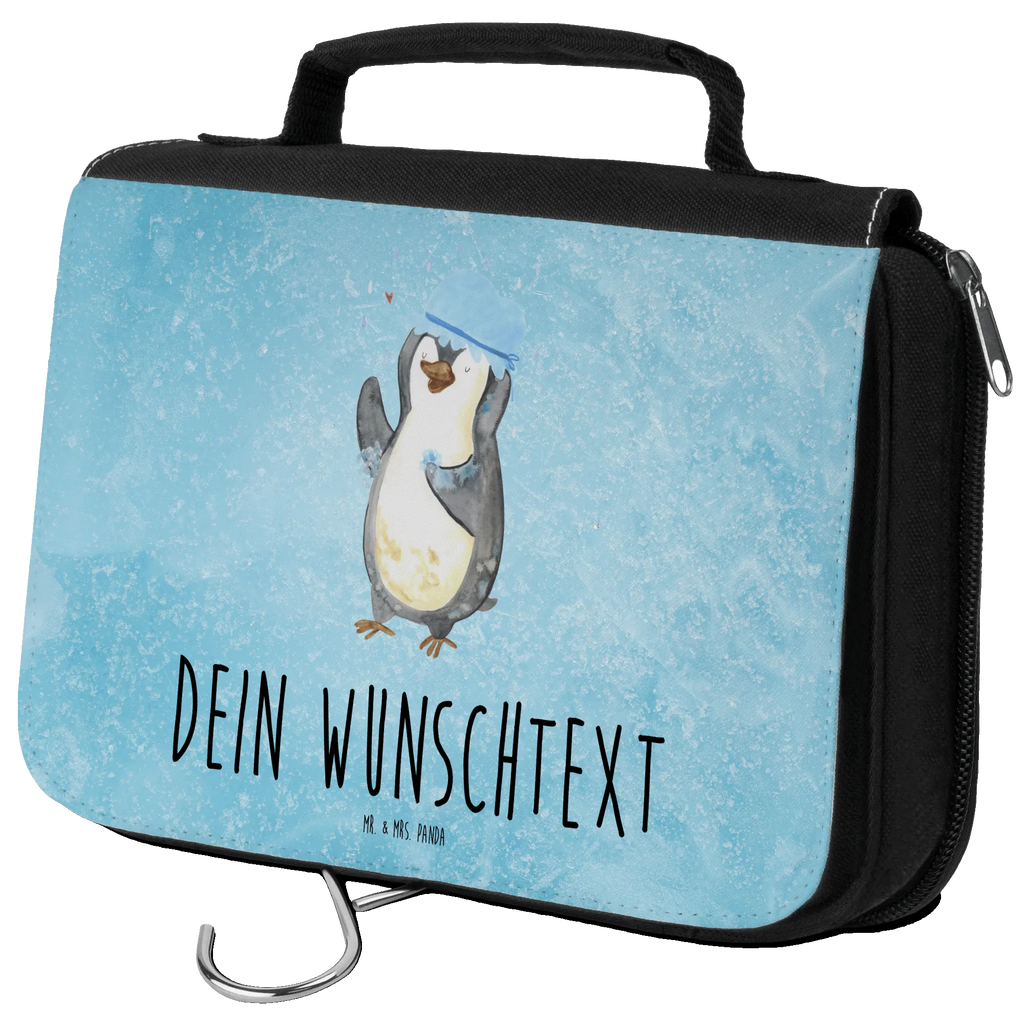 Personalisierter Kulturbeutel Pinguin Duschen Personalisierter Kulturbeutel, Personalisierte Waschtasche, Personalisierte Kosmetiktasche, Damen, Herren, Personalisierte Aufbewahrungstasche, Personalisierte Schminktasche, Personalisierter Kosmetikbeutel, Personalisierter Organizer, Personalisierte Kulturtasche, Personalisierte Schminkutensil, Personalisierung, Wunschtext, Wunschname, Selbst bedrucken, Kulturbeutel mit Namen, Pinguin, Pinguine, Dusche, duschen, Lebensmotto, Motivation, Neustart, Neuanfang, glücklich sein