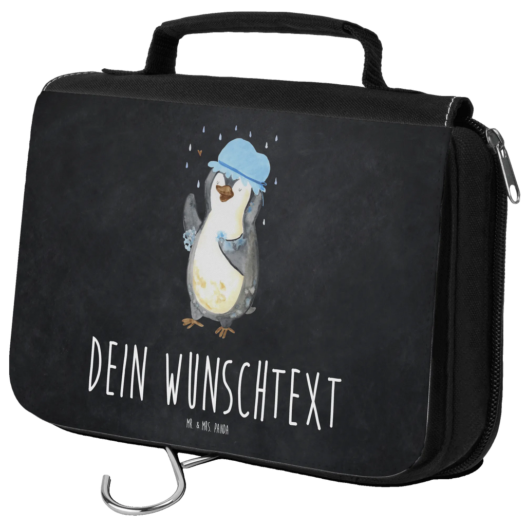 Personalisierter Kulturbeutel Pinguin Duschen Personalisierter Kulturbeutel, Personalisierte Waschtasche, Personalisierte Kosmetiktasche, Damen, Herren, Personalisierte Aufbewahrungstasche, Personalisierte Schminktasche, Personalisierter Kosmetikbeutel, Personalisierter Organizer, Personalisierte Kulturtasche, Personalisierte Schminkutensil, Personalisierung, Wunschtext, Wunschname, Selbst bedrucken, Kulturbeutel mit Namen, Pinguin, Pinguine, Dusche, duschen, Lebensmotto, Motivation, Neustart, Neuanfang, glücklich sein