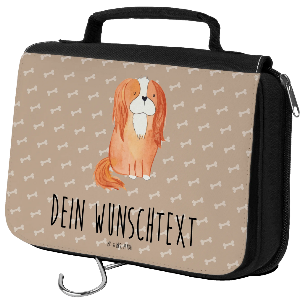 Personalisierter Kulturbeutel Hund Cavalier King Charles Spaniel Personalisierter Kulturbeutel, Personalisierte Waschtasche, Personalisierte Kosmetiktasche, Damen, Herren, Personalisierte Aufbewahrungstasche, Personalisierte Schminktasche, Personalisierter Kosmetikbeutel, Personalisierter Organizer, Personalisierte Kulturtasche, Personalisierte Schminkutensil, Personalisierung, Wunschtext, Wunschname, Selbst bedrucken, Kulturbeutel mit Namen, Hund, Hundemotiv, Haustier, Hunderasse, Tierliebhaber, Hundebesitzer, Sprüche, Cavalier King Charles Spaniel, Cockerspaniel, Spaniel, Spruch, schönster Hund