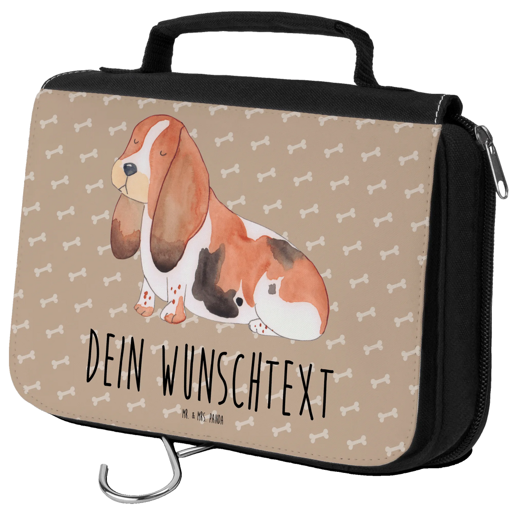 Personalisierter Kulturbeutel Hund Basset Hound Personalisierter Kulturbeutel, Personalisierte Waschtasche, Personalisierte Kosmetiktasche, Damen, Herren, Personalisierte Aufbewahrungstasche, Personalisierte Schminktasche, Personalisierter Kosmetikbeutel, Personalisierter Organizer, Personalisierte Kulturtasche, Personalisierte Schminkutensil, Personalisierung, Wunschtext, Wunschname, Selbst bedrucken, Kulturbeutel mit Namen, Hund, Hundemotiv, Haustier, Hunderasse, Tierliebhaber, Hundebesitzer, Sprüche, Basset Hound, Basset, Hundeliebe, kinderlos