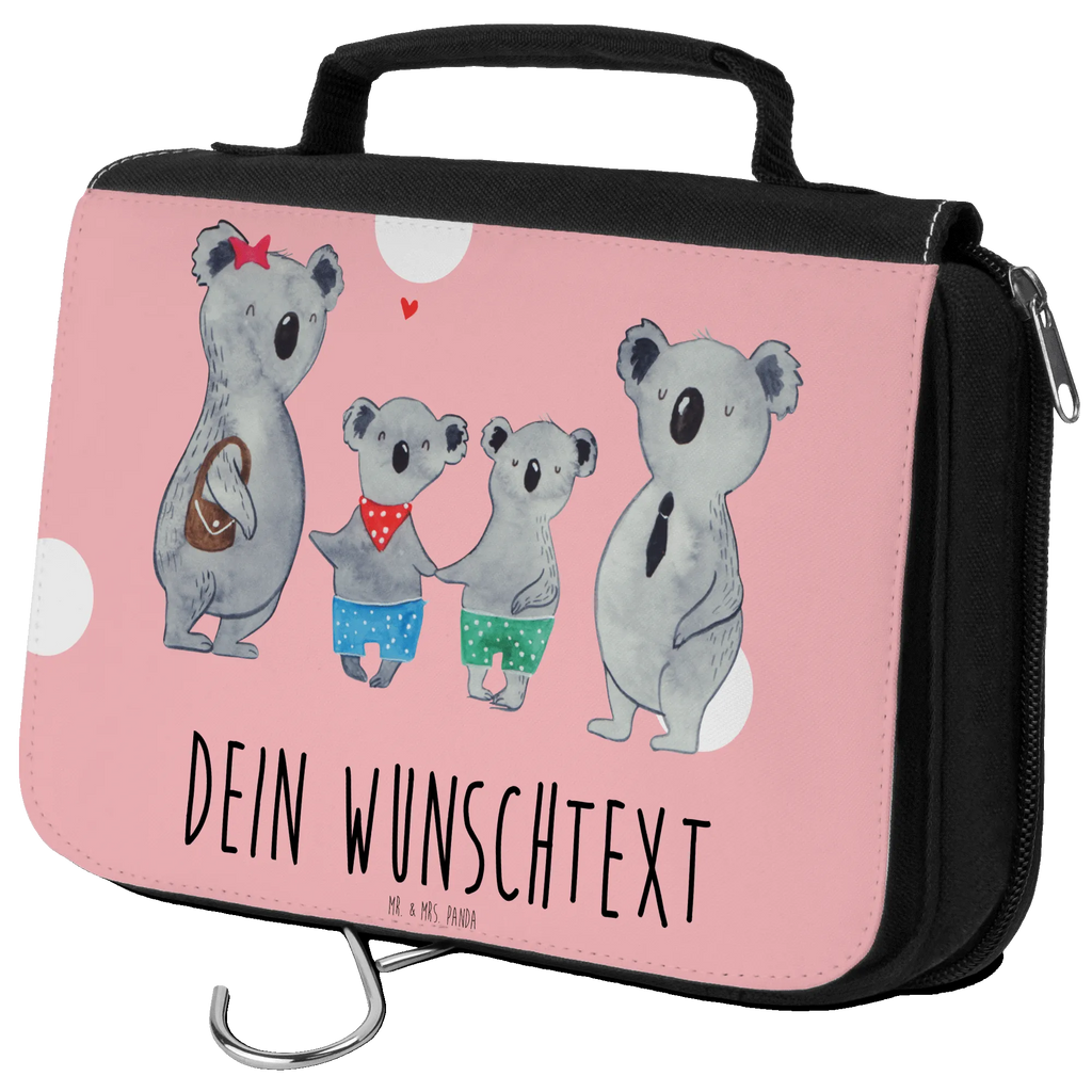 Personalisierter Kulturbeutel Koala Familie zwei Personalisierter Kulturbeutel, Personalisierte Waschtasche, Personalisierte Kosmetiktasche, Damen, Herren, Personalisierte Aufbewahrungstasche, Personalisierte Schminktasche, Personalisierter Kosmetikbeutel, Personalisierter Organizer, Personalisierte Kulturtasche, Personalisierte Schminkutensil, Personalisierung, Wunschtext, Wunschname, Selbst bedrucken, Kulturbeutel mit Namen, Familie, Vatertag, Muttertag, Bruder, Schwester, Mama, Papa, Oma, Opa, Koala, Koalabär, beste Familie, Familienzeit, Familienleben, Koalafamilie, Lieblingsfamilie