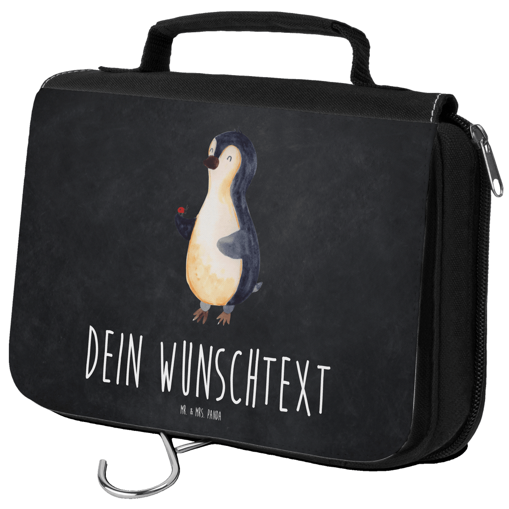 Personalisierter Kulturbeutel Pinguin Marienkäfer Personalisierter Kulturbeutel, Personalisierte Waschtasche, Personalisierte Kosmetiktasche, Damen, Herren, Personalisierte Aufbewahrungstasche, Personalisierte Schminktasche, Personalisierter Kosmetikbeutel, Personalisierter Organizer, Personalisierte Kulturtasche, Personalisierte Schminkutensil, Personalisierung, Wunschtext, Wunschname, Selbst bedrucken, Kulturbeutel mit Namen, Pinguin, Pinguine, Marienkäfer, Liebe, Wunder, Glück, Freude, Lebensfreude