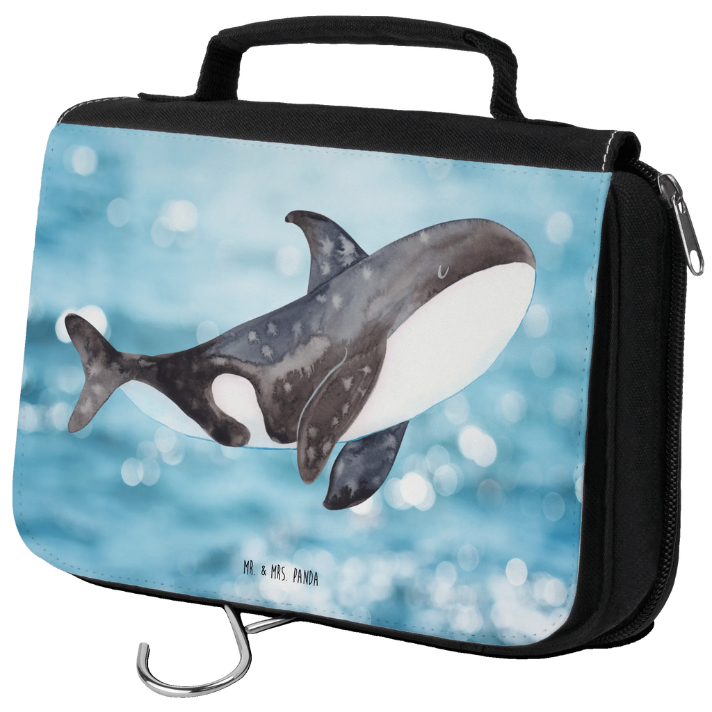 Kulturbeutel Orca Kulturbeutel, Zum Aufhängen, Waschtasche, Kosmetiktasche, Damen, Herren, Aufbewahrungstasche, Schminktasche, Kosmetikbeutel, Organizer, Kulturtasche, Schminkutensil, Meerestiere, Meer, Urlaub, Orca, Orcas, Killerwal, Wal, Möglichkeiten, Büro, Arbeit, Motivation, Selbstliebe, Neustart, Startup