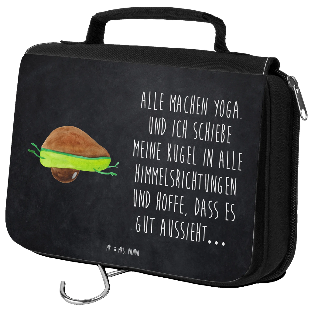 Kulturbeutel Avocado Yoga Kulturbeutel, Zum Aufhängen, Waschtasche, Kosmetiktasche, Damen, Herren, Aufbewahrungstasche, Schminktasche, Kosmetikbeutel, Organizer, Kulturtasche, Schminkutensil, Avocado, Veggie, Vegan, Gesund, Avocado Yoga Vegan