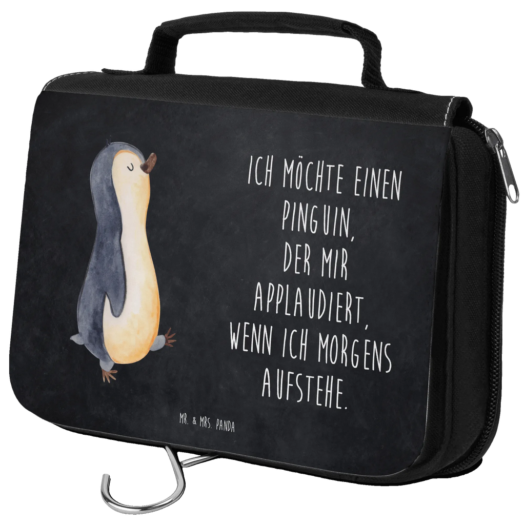 Kulturbeutel Pinguin marschieren Kulturbeutel, Zum Aufhängen, Waschtasche, Kosmetiktasche, Damen, Herren, Aufbewahrungstasche, Schminktasche, Kosmetikbeutel, Organizer, Kulturtasche, Schminkutensil, Pinguin, Pinguine, Frühaufsteher, Langschläfer, Bruder, Schwester, Familie