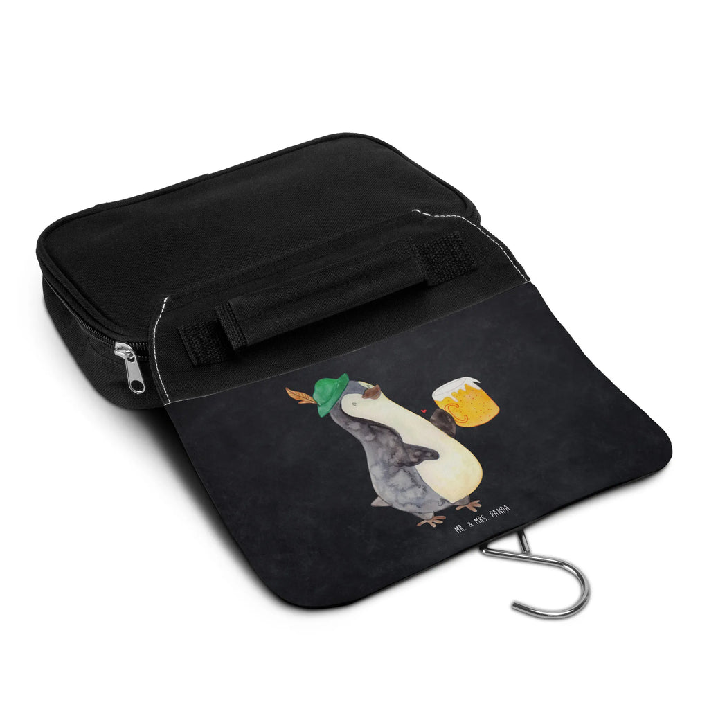 Kulturbeutel Pinguin Bier Kulturbeutel, Zum Aufhängen, Waschtasche, Kosmetiktasche, Damen, Herren, Aufbewahrungstasche, Schminktasche, Kosmetikbeutel, Organizer, Kulturtasche, Schminkutensil, Pinguin, Pinguine, Bier, Oktoberfest