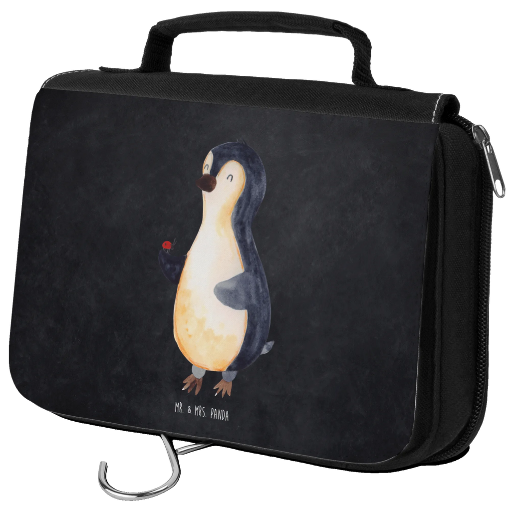 Kulturbeutel Pinguin Marienkäfer Kulturbeutel, Zum Aufhängen, Waschtasche, Kosmetiktasche, Damen, Herren, Aufbewahrungstasche, Schminktasche, Kosmetikbeutel, Organizer, Kulturtasche, Schminkutensil, Pinguin, Pinguine, Marienkäfer, Liebe, Wunder, Glück, Freude, Lebensfreude