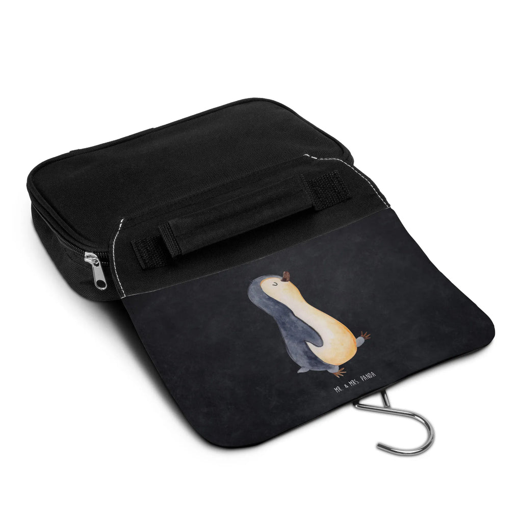 Kulturbeutel Pinguin marschieren Kulturbeutel, Zum Aufhängen, Waschtasche, Kosmetiktasche, Damen, Herren, Aufbewahrungstasche, Schminktasche, Kosmetikbeutel, Organizer, Kulturtasche, Schminkutensil, Pinguin, Pinguine, Frühaufsteher, Langschläfer, Bruder, Schwester, Familie