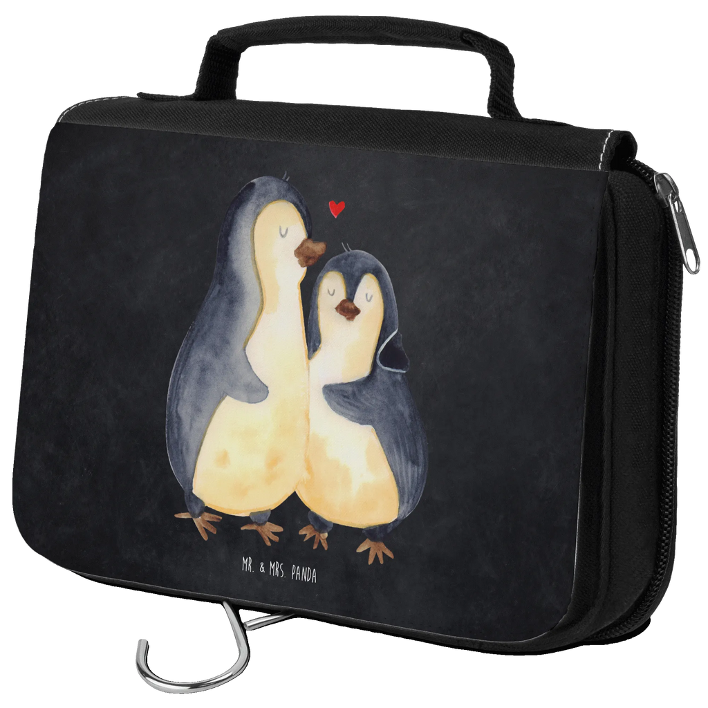 Kulturbeutel Pinguin umarmen Kulturbeutel, Zum Aufhängen, Waschtasche, Kosmetiktasche, Damen, Herren, Aufbewahrungstasche, Schminktasche, Kosmetikbeutel, Organizer, Kulturtasche, Schminkutensil, Pinguin, Liebe, Liebespaar, Liebesbeweis, Liebesgeschenk, Verlobung, Jahrestag, Hochzeitstag, Hochzeit, Hochzeitsgeschenk