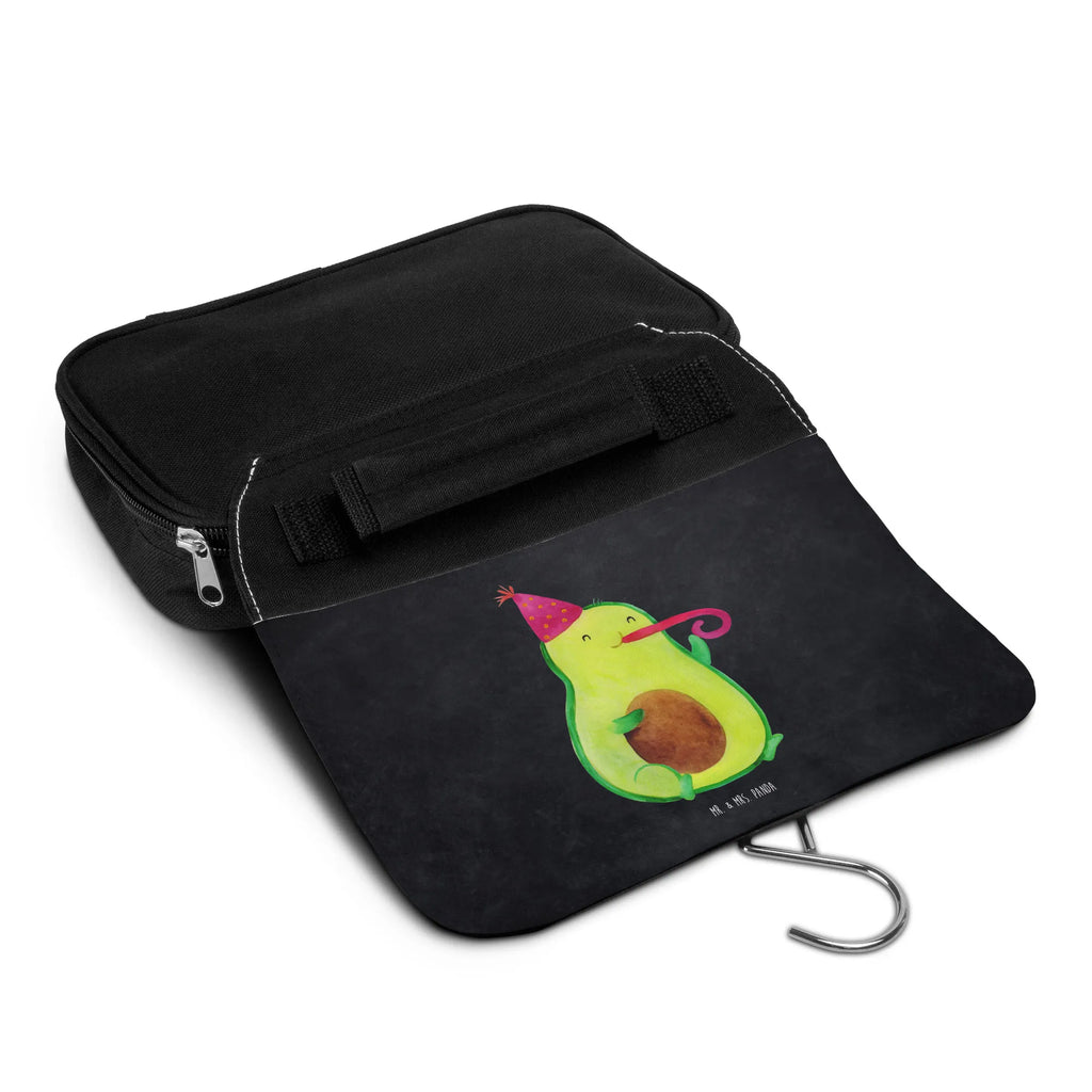 Kulturbeutel Avocado Feier Kulturbeutel, Zum Aufhängen, Waschtasche, Kosmetiktasche, Damen, Herren, Aufbewahrungstasche, Schminktasche, Kosmetikbeutel, Organizer, Kulturtasche, Schminkutensil, Avocado, Veggie, Vegan, Gesund, Party, Feierlichkeit, Feier, Fete, Geburtstag, Gute Laune, Tröte