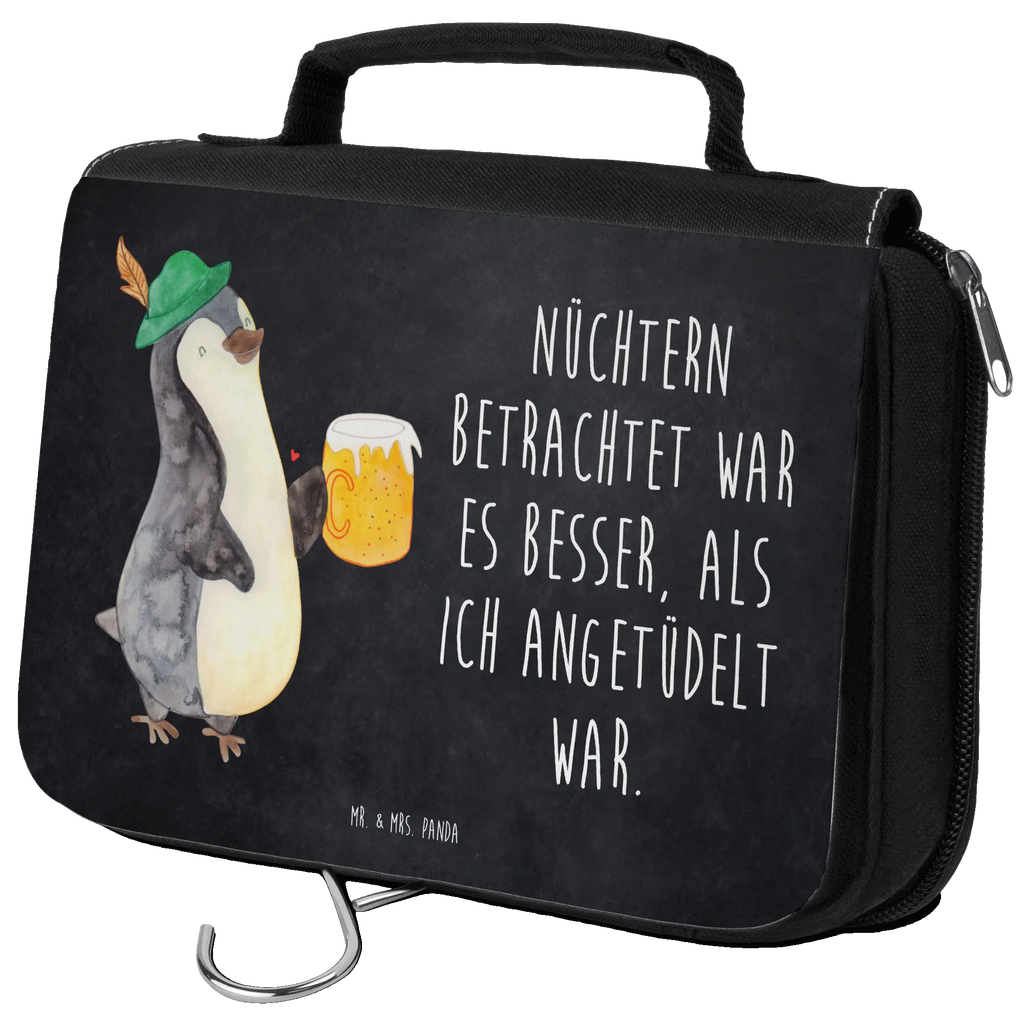 Kulturbeutel Pinguin Bier Kulturbeutel, Zum Aufhängen, Waschtasche, Kosmetiktasche, Damen, Herren, Aufbewahrungstasche, Schminktasche, Kosmetikbeutel, Organizer, Kulturtasche, Schminkutensil, Pinguin, Pinguine, Bier, Oktoberfest